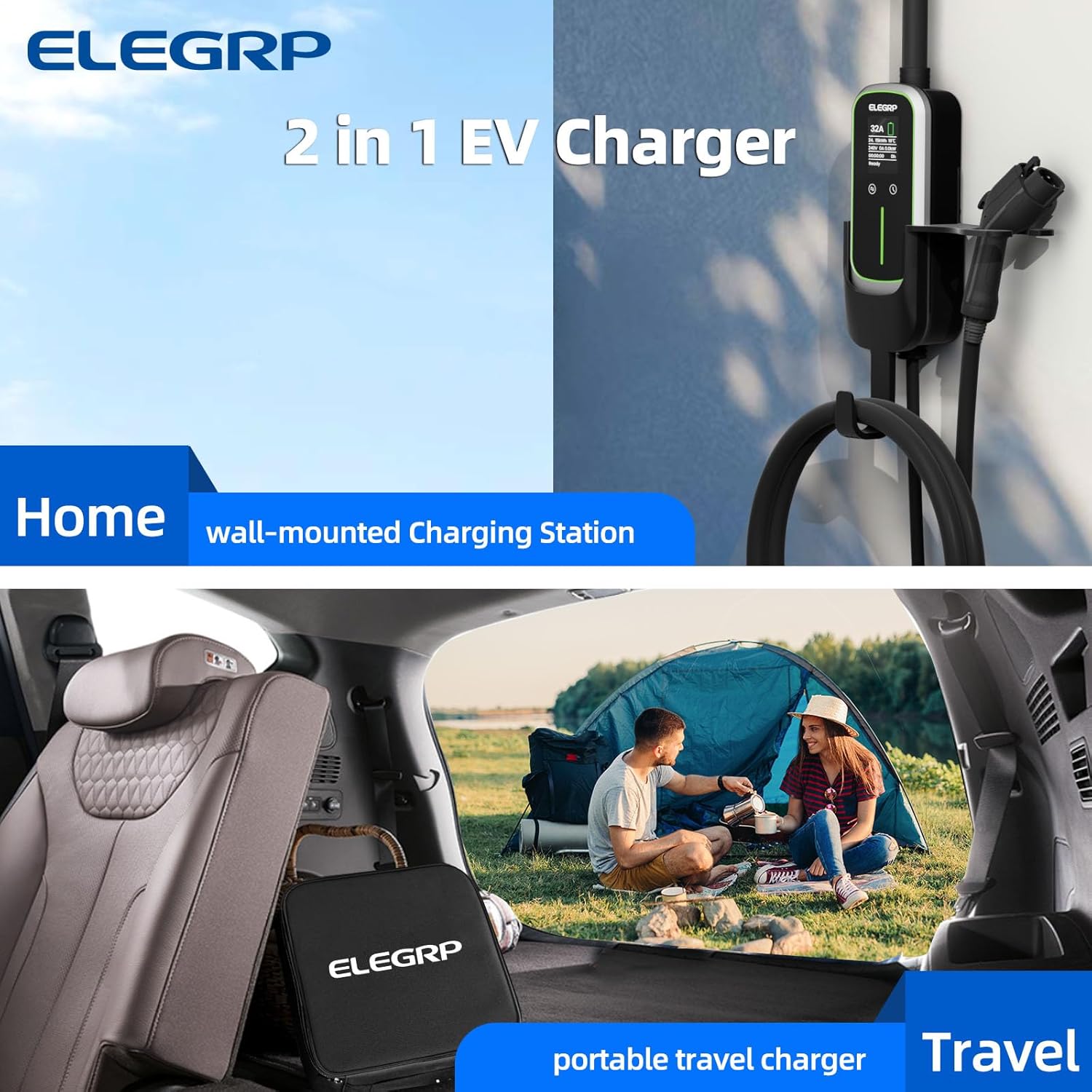 ELEGRP 32 Amp Portable Electri - Portable Ev Charger 评论和价格