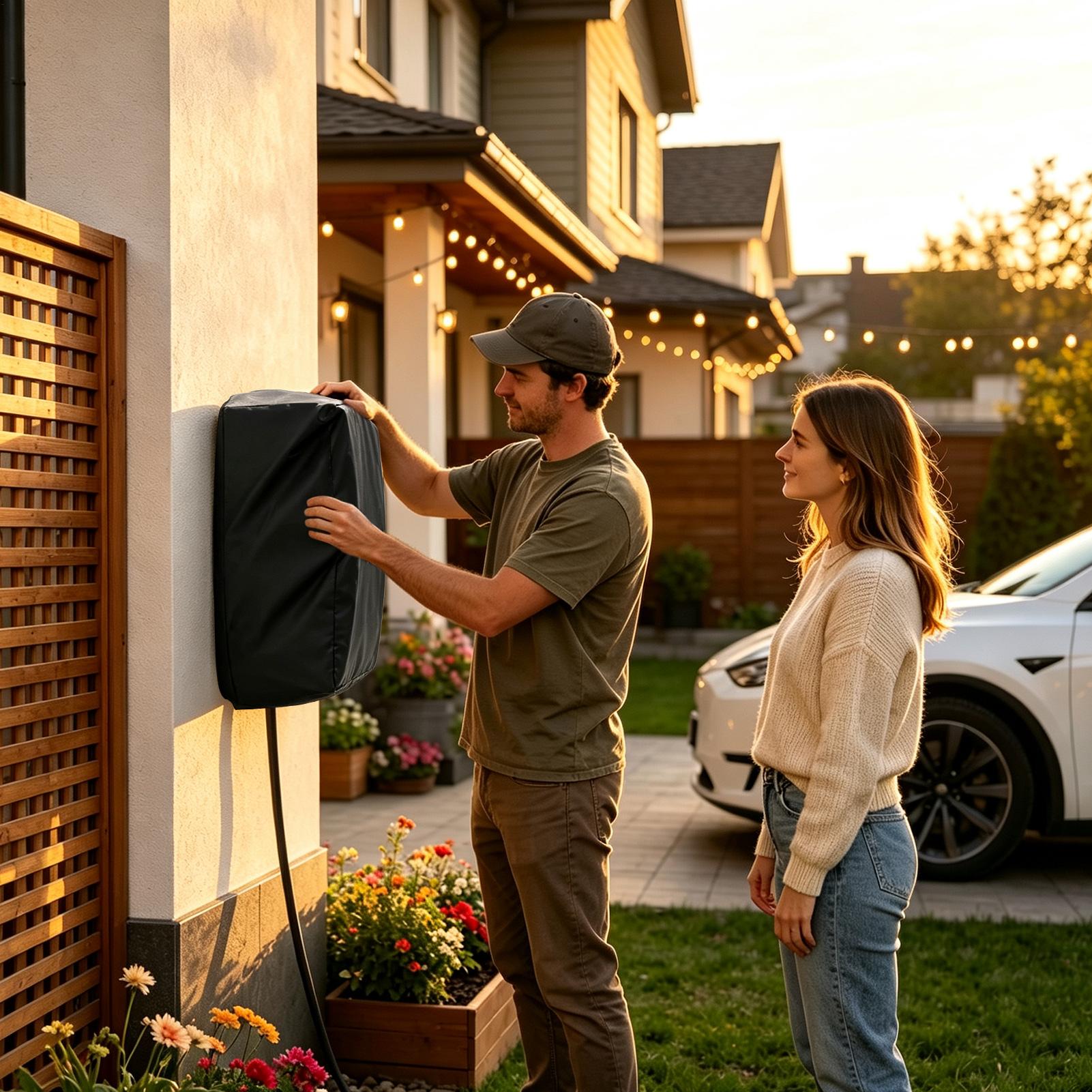 Outdoor EV Charger Cover Car C - Ev Charging Pile 评论和价格