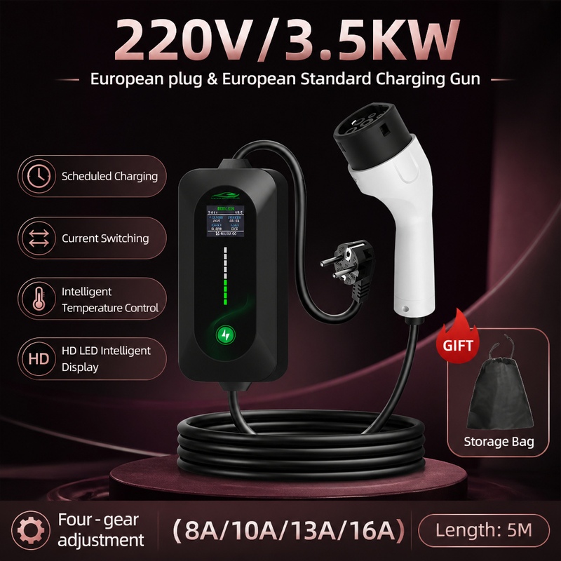 ROMADA 3.5KW Eletric Vehicle C - Ev Charging Cable 评论和价格