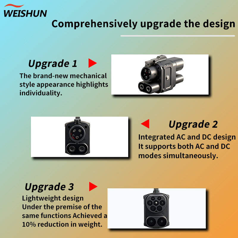 WEISHUN CCS2 TO CCS1 EV Adapte - Ev Charger Adapter 评论和价格