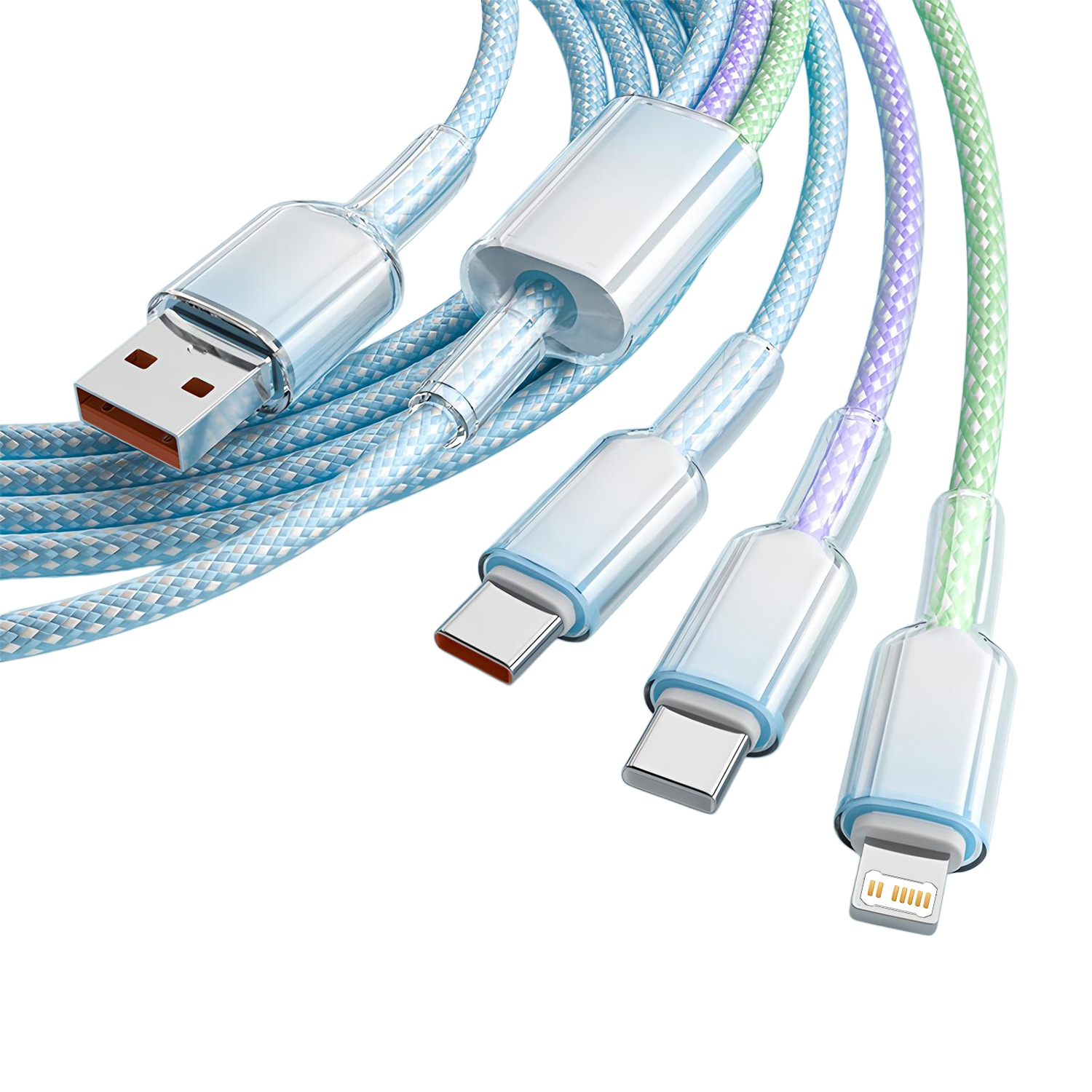 240W 5A USB-A to 2 Type-C Fast - Type 2 Charger 评论和价格