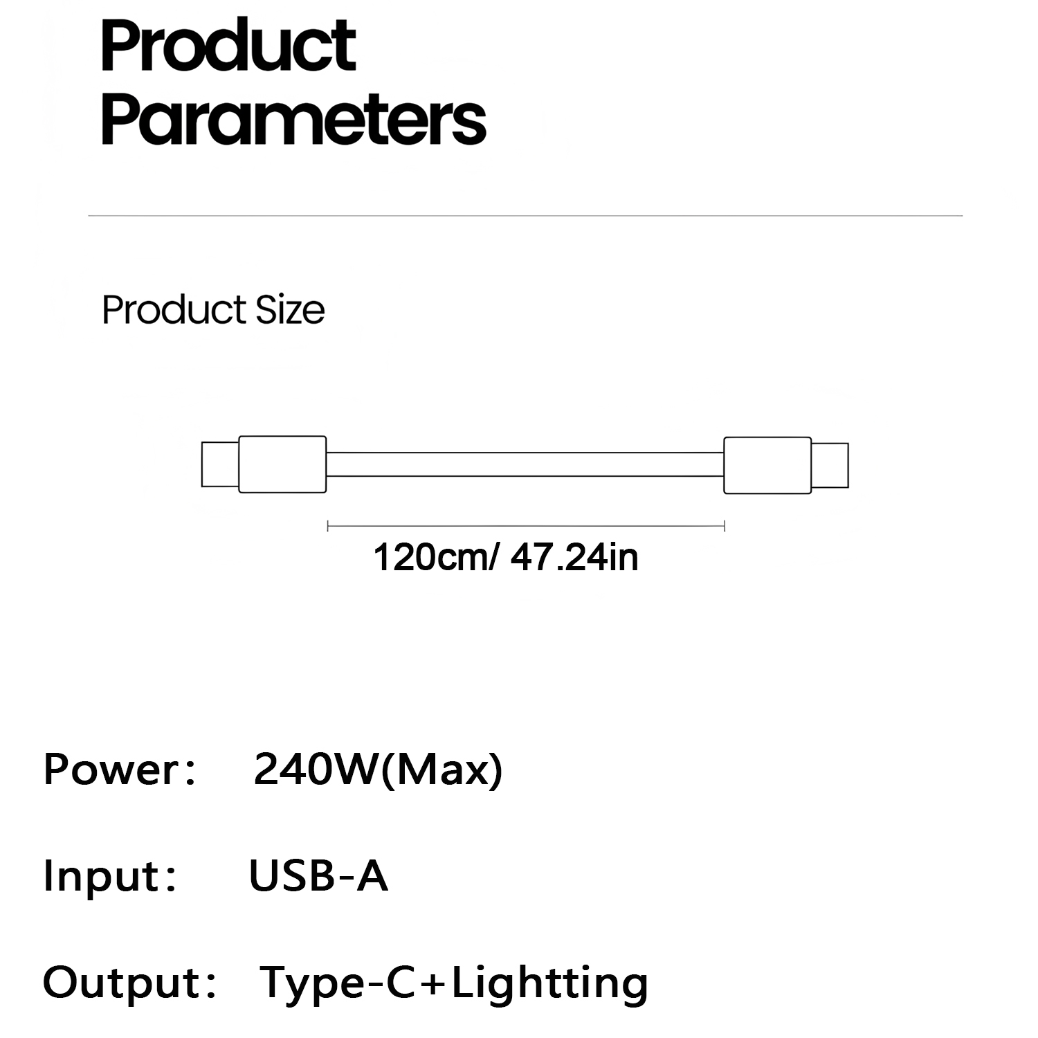 240W 5A USB-A to 2 Type-C Fast - Type 2 Charger 评论和价格